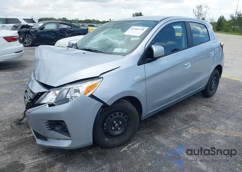 2024 Mitsubishi Mirage Es/Le z USA, uszkodzony, nr VIN ML32AUHJ2RH017314